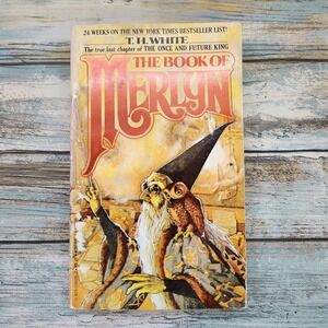 The Book of Merlyn 1978 Berkley Paperback King Arthur Fantasy T.H.‎ White